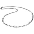 Stalen heren ketting LGT JWLS Gourmet schakel 5mm - 55cm