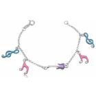 Kinder bedelarmband Note