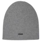 Stone Valley Gebreide Beanie zonder Omslagrand in Grijs  