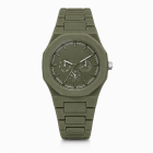 Windsor Groen Kunststof Horloge met Multifunctionele Wijzerplaat