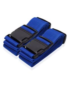 Bagageband - 2x Kofferriem Blauw