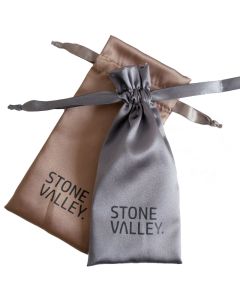 Brillenhoes Satijn Stone Valley - Bruin & Grijs
