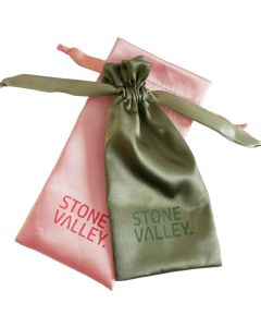 Brillenhoes Satijn Stone Valley - Groen & Roze