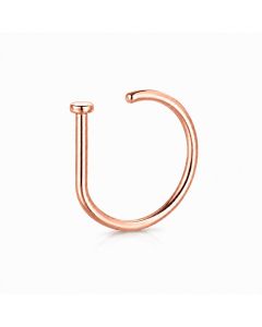 Cilla Jewels Roségoudkleurige Fake Neusring van Edelstaal