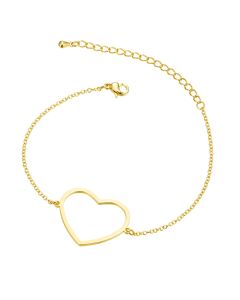 Cilla Jewels Dames Armband Hart Goudkleurig