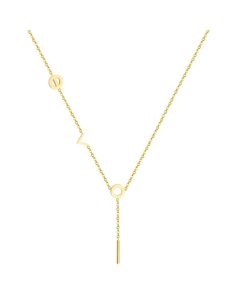 Cilla Jewels dames ketting Edelstaal Verguld Goudkleurig Bar T