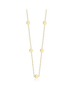 Cilla Jewels dames ketting Edelstaal Verguld Goudkleurig Muntjes