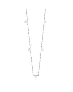 Cilla Jewels dames ketting Edelstaal Zilverkleurig Driehoek
