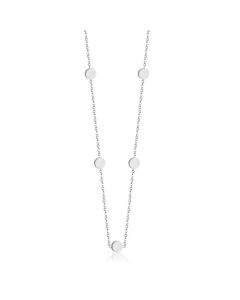 Cilla Jewels dames ketting Edelstaal Zilverkleurig Muntjes
