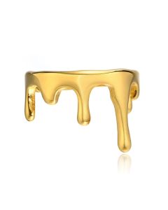 Cilla Jewels Damesring in Gesmolten Goudstijl 