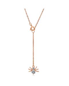 Cilla Jewels ketting Spider rosegoud Verguld