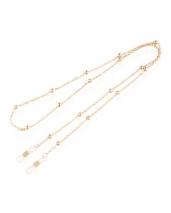 Cilla Jewels Rose Gouden Zonnebrilkoord met balletjes voor Dames