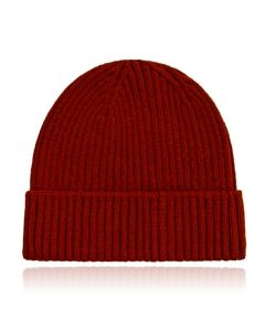 Classic Beanie Muts Dames - Red Wine
