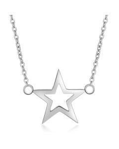 Dames ketting Cilla Jewels Edelstaal Star Zilverkleurig