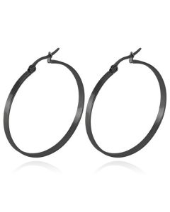 Dames oorringen Cilla Jewels Edelstaal Zwart