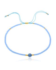 Deja Armband Miyuki Glas kralen - Blue
