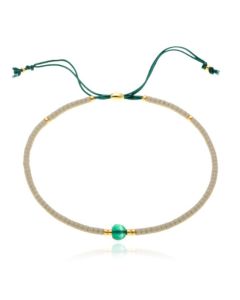 Deja Armband Miyuki Glas kralen - Green