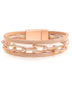Deja Bohemien Armband Link - RosÃ© Goud
