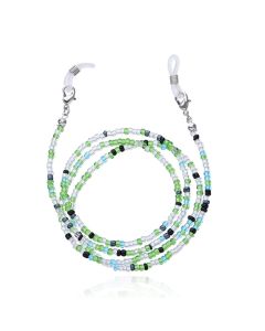 Deja Jewels Groen Koord voor Zonnebril of Leesbril met Kraaltjes