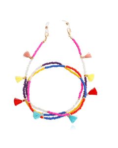 Deja Jewels Multicolor 2 Bohemian Koord voor Zonnebril of Leesbril