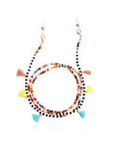 Deja Jewels Multicolor Bohemian Koord voor Zonnebril of Leesbril