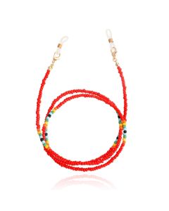 Deja Jewels Rood Bohemian Koord voor Zonnebril of Leesbril