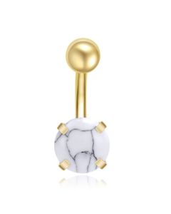 Edelstaal Navelpiercing LGT JWLS - Howliet & Goud