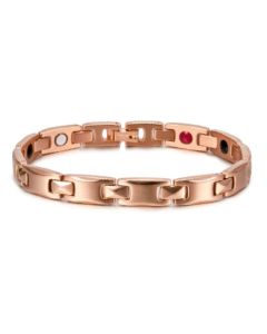 Energie armband Magnetisch Edelstaal Mendes Rose