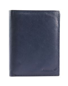 Excellanc heren portemonnee leer Billfold Blauw