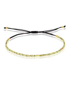 Fijn Kralen Armbandje van Memphis - Groen