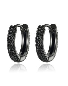 Heren Oorringen Tom Jaxon - Luxury Black