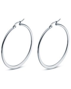 Hoop Oorringen Cilla Jewels Edelstaal Zilverkleurig
