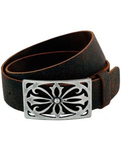 Joop.V leren riem used look-90cm