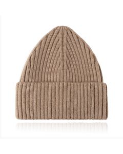 Korte Beanie Muts - Khaki