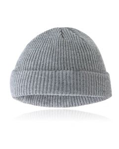Korte Beanie Rond Model Concrete