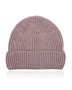LGT JWLS Donkerroze Beanie Muts voor Dames Medium Pasvorm