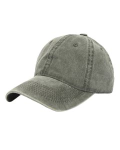 LGT JWLS Effen Baseball Cap met Faded Look - Groen