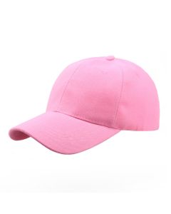 LGT JWLS Effen Baseball Cap van 100% Katoen - Licht Roze