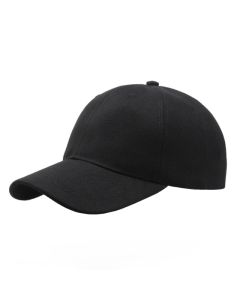 LGT JWLS Effen Baseball Cap van 100% Katoen - Zwart