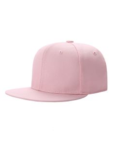 LGT JWLS Effen Hiphop Baseball Cap van Katoen - Licht Roze