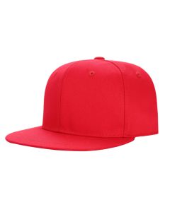 LGT JWLS Effen Hiphop Baseball Cap van Katoen - Rood