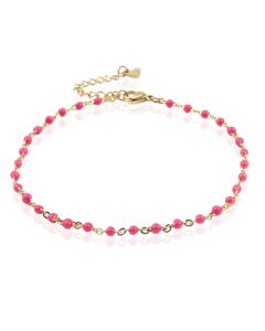 LGT JWLS Enkelband Emaille Roze