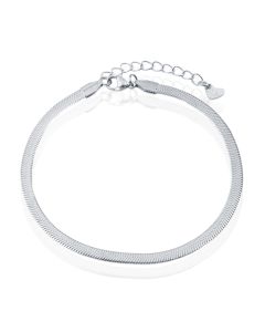 LGT JWLS Enkelband Herringbone Zilver - 4mm