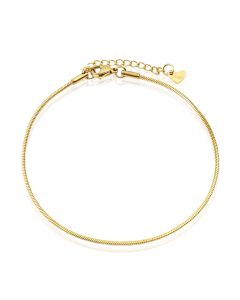 LGT JWLS Enkelband Serpentine Goud - 1mm