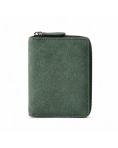LGT JWLS Groene Unisex Pasjeshouder met Rits van PU Leer