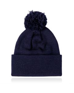 LGT JWLS Muts met Pompon in Marine Blauw - Maat S/M