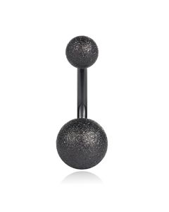 LGT JWLS Navelpiercing Matte afwerking - Zwart