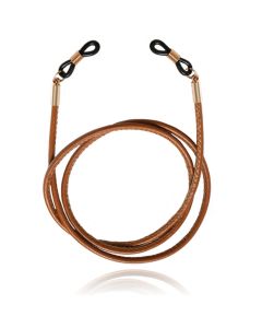 LGT Jewels Bruin PU Leren Koord voor Zonnebril of Leesbril