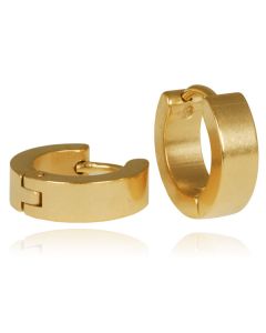 LGT Jewels Oorringen Edelstaal Goudkleurig