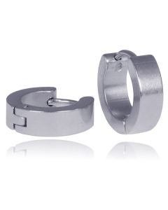 LGT Jewels Oorringen Edelstaal Zilverkleurig